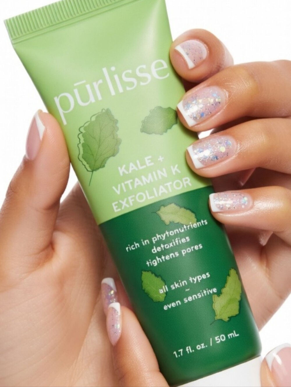 Pürlisse 50 ml Kale & Vitamin K Exfoliator NIB A3